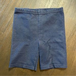 Garanimals faux denim jegging bike shorts toddler girls 4T